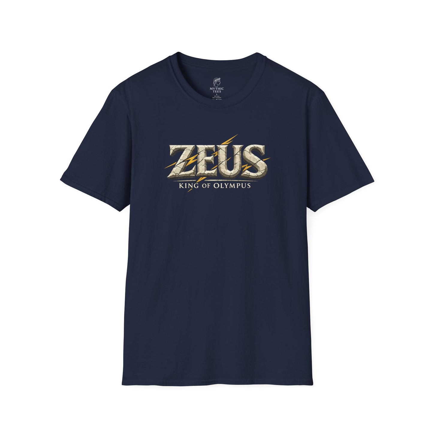 Zeus King of Olympus Greek Mythology Adult T-Shirt