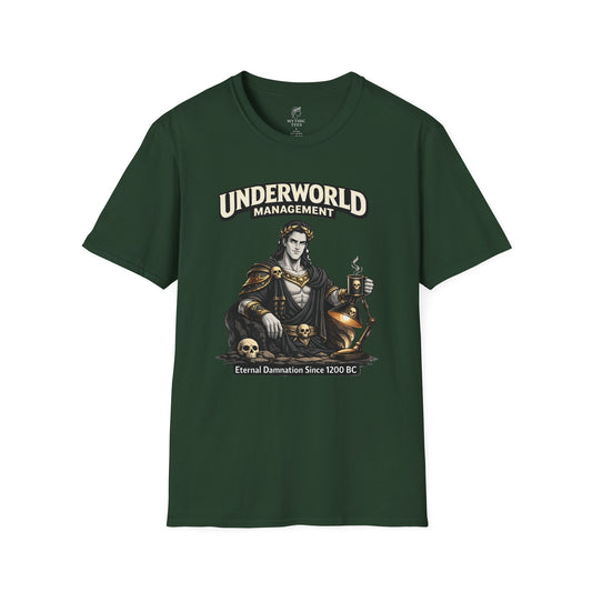 Hades Underworld Management Greek Mythology Adult T-Shirt