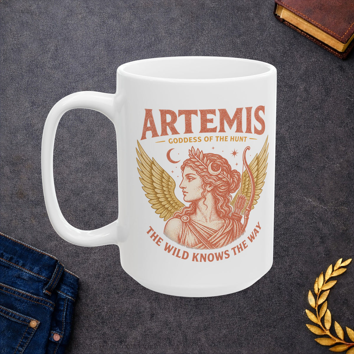 Artemis Goddess of the Hunt Greek Mythology Mug