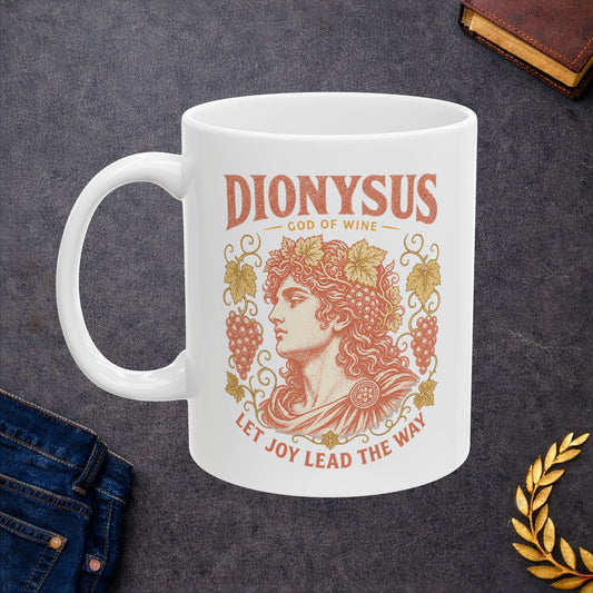 Dionysus God of Wine Greek Mythology Mug