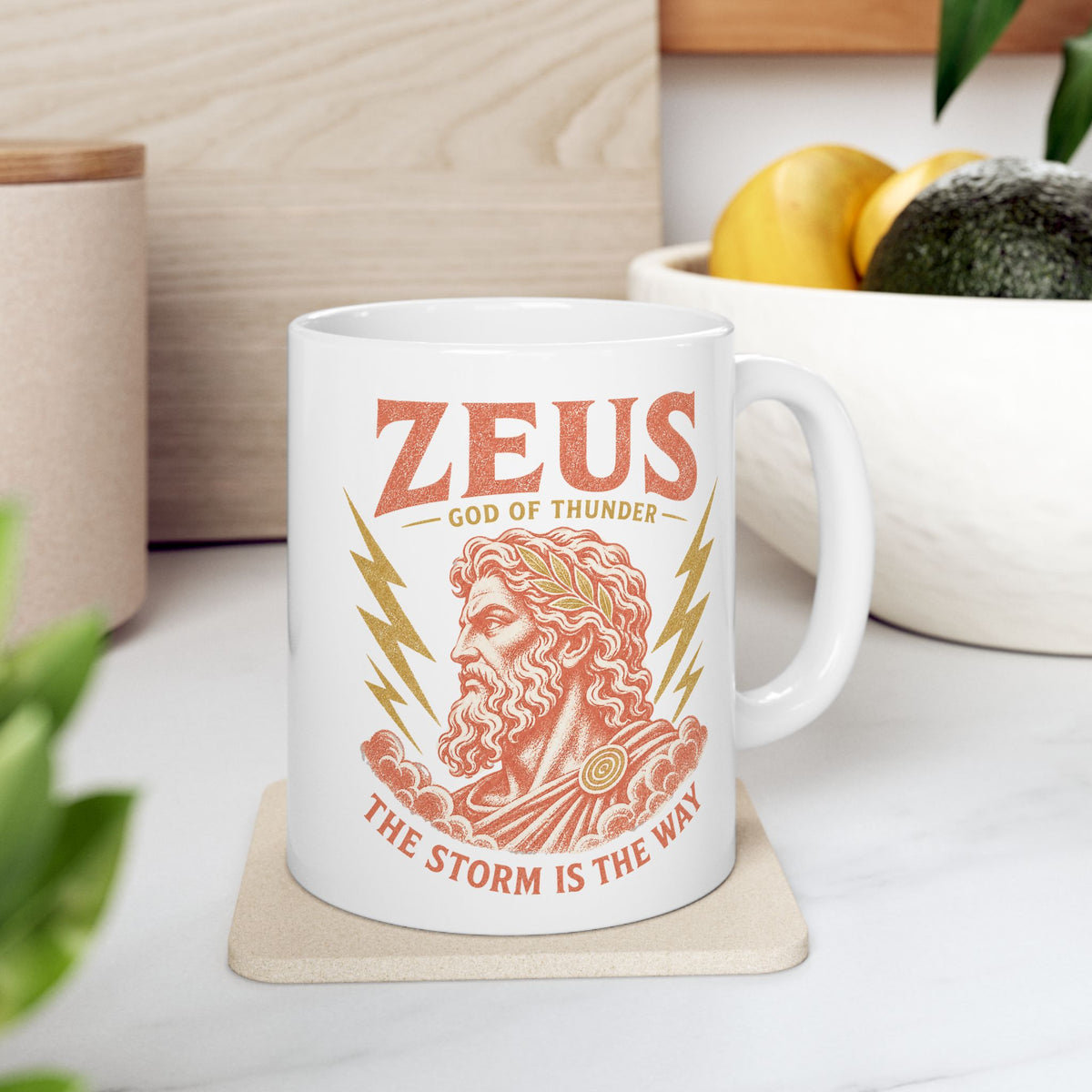Zeus God of Thunder Greek Mythology Mug