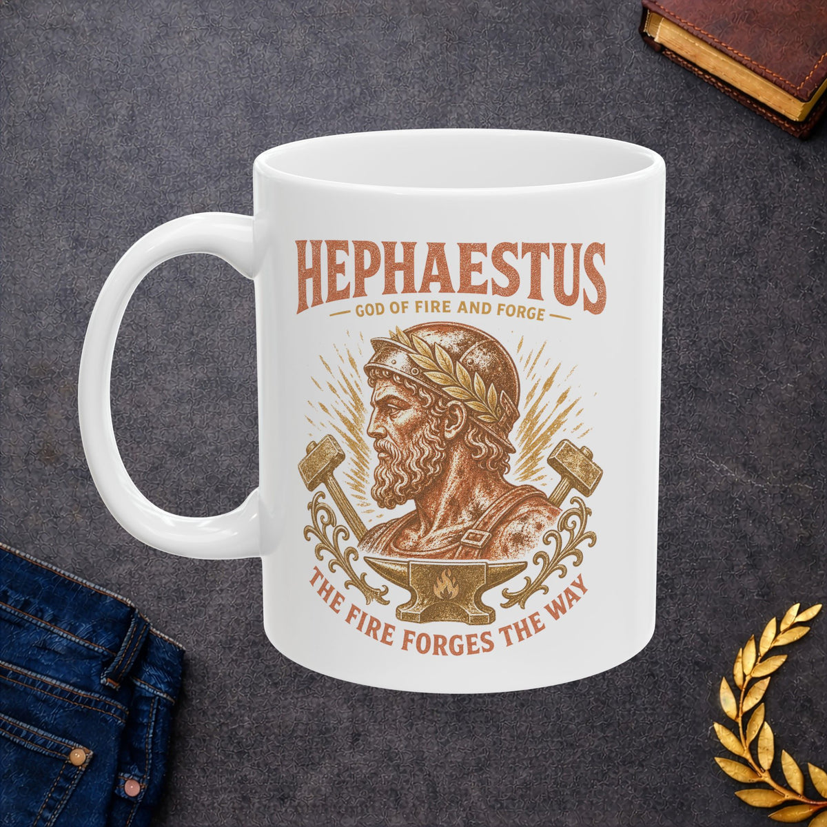 Hephaestus God of Fire Greek Mythology Mug
