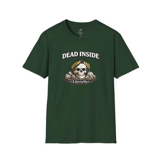 Hades Dead Inside Greek Mythology Adult T-Shirt