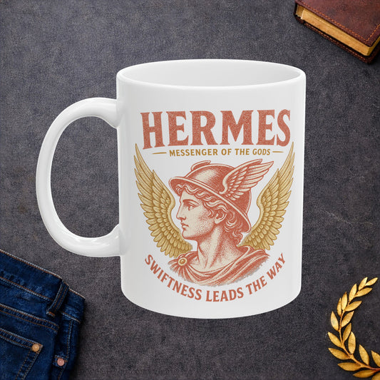 Hermes Messenger of the Gods Greek Mythology Mug