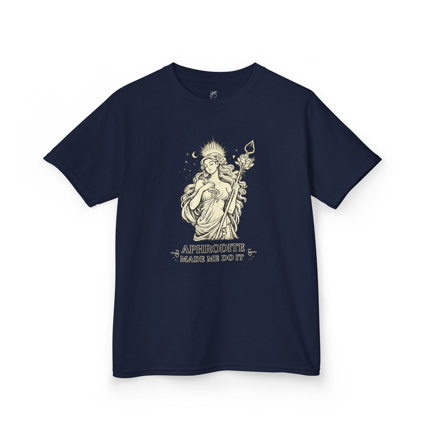 Aphrodite Made Me Do It Greek Mythology Youth T-Shirt