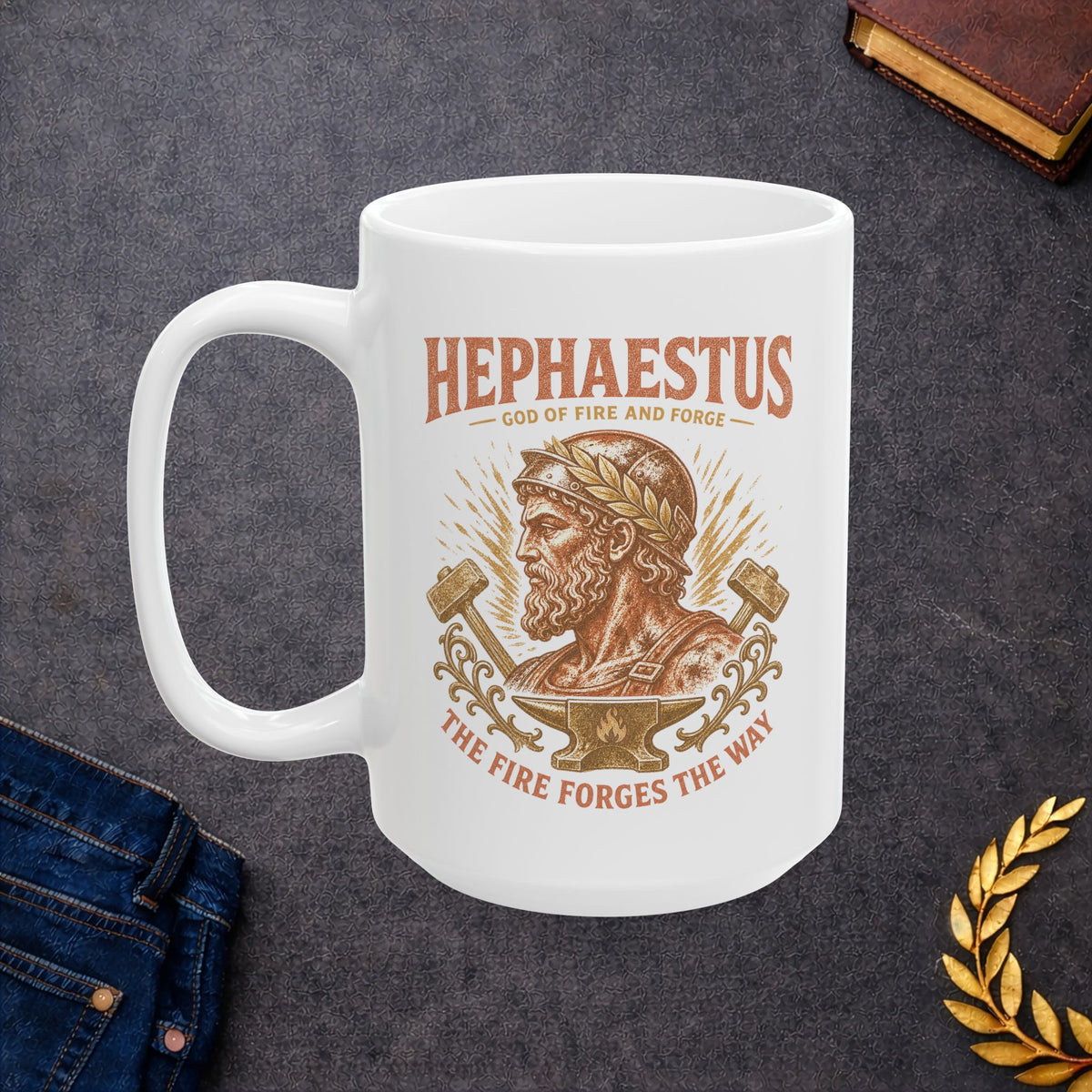 Hephaestus God of Fire Greek Mythology Mug