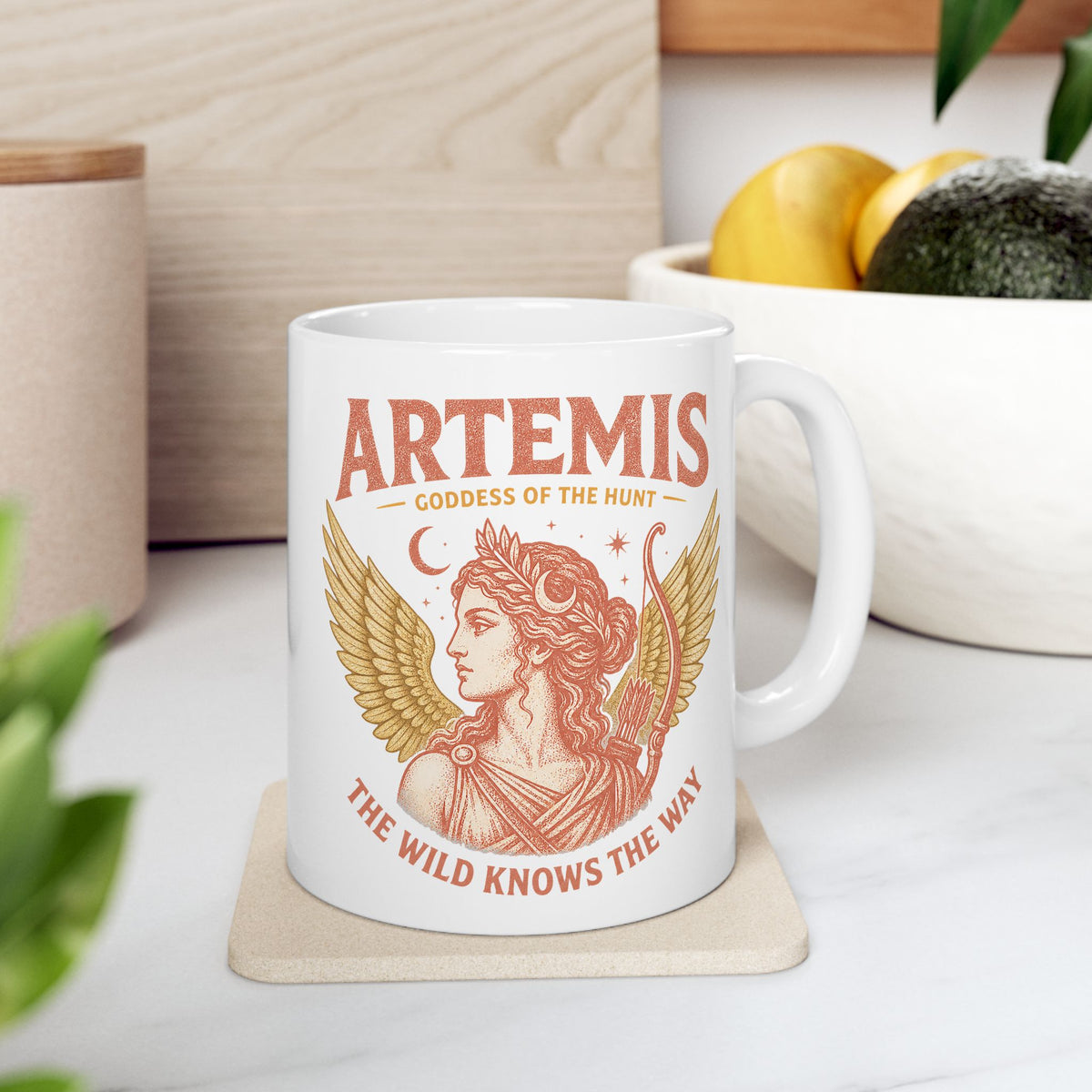 Artemis Goddess of the Hunt Greek Mythology Mug
