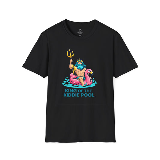 Poseidon King of the Kiddie Pool Greek Mythology Adult T-Shirt