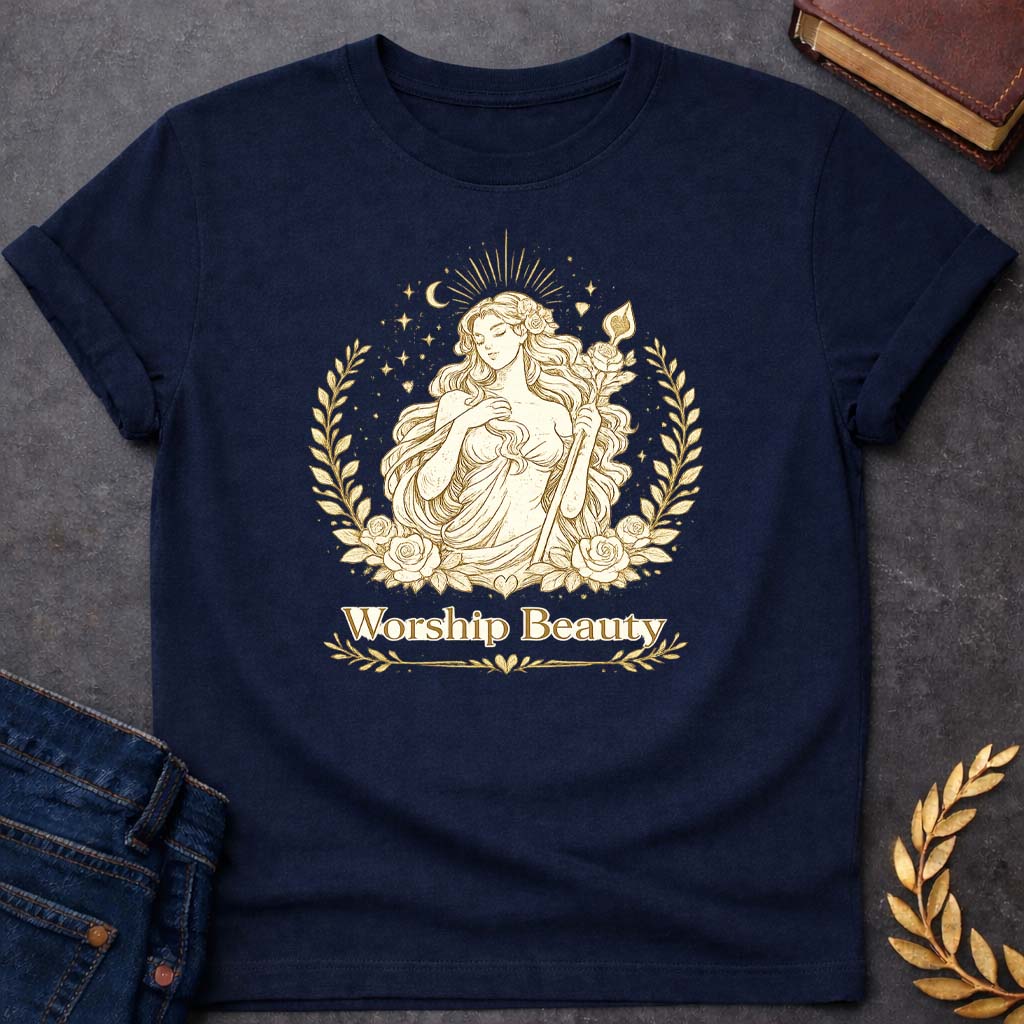 Aphrodite Worship Beauty Greek Mythology Adult T-Shirt